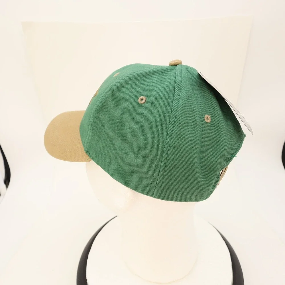 Nintendo Legend of Zelda Breath of the Wild Snapback Hat Green Tan CultureFly